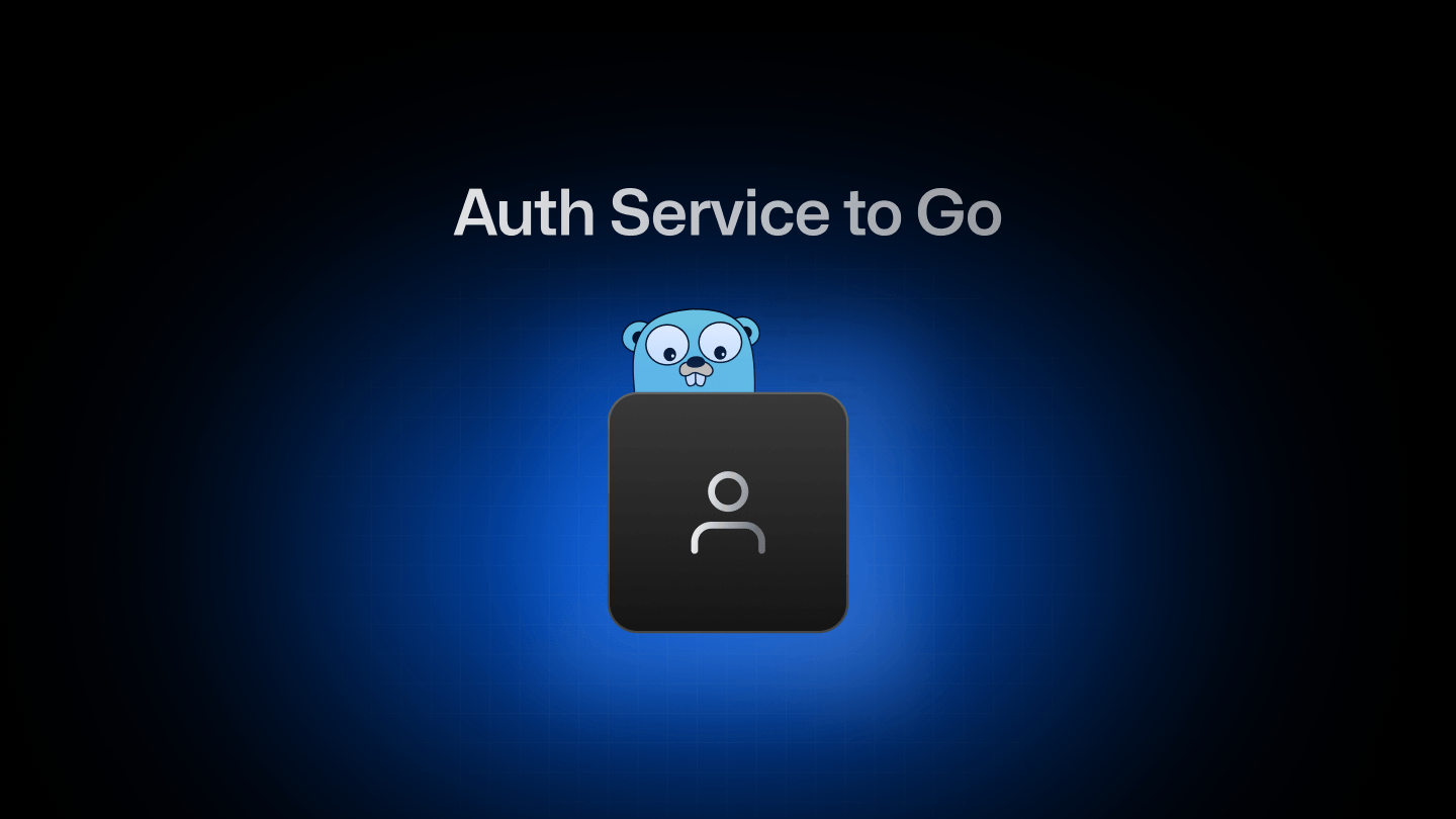 Banner of Auth Service to Go