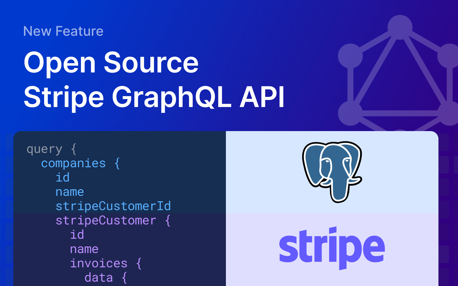 Open Source Stripe GraphQL API Nhost