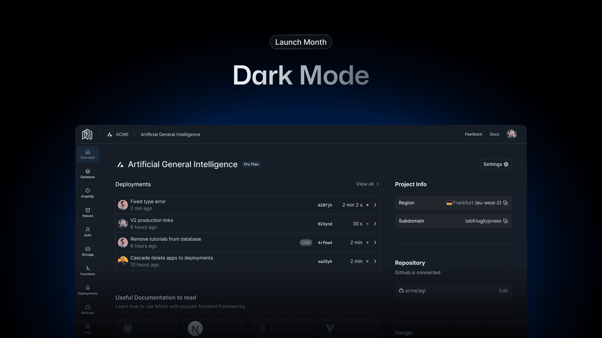 Banner of Dark Mode