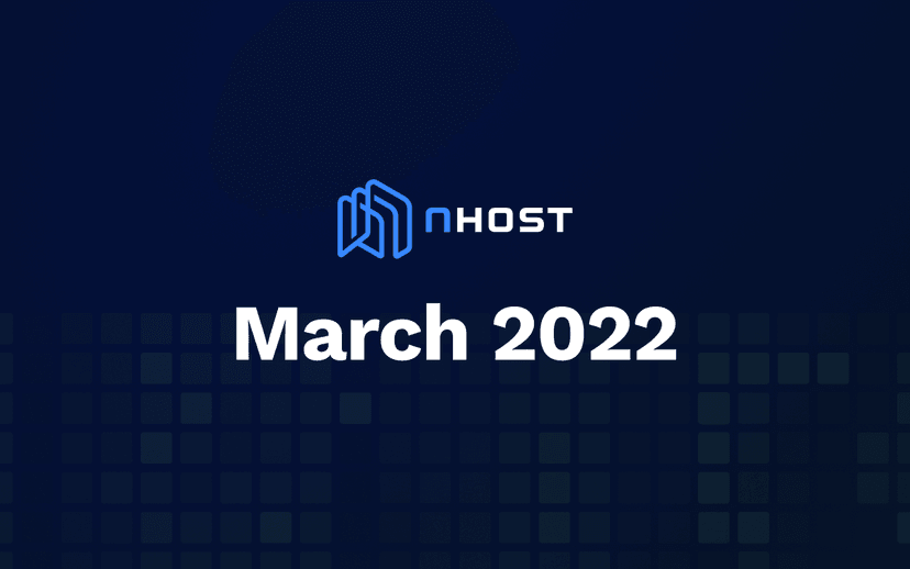 Cover of Nhost March 2022