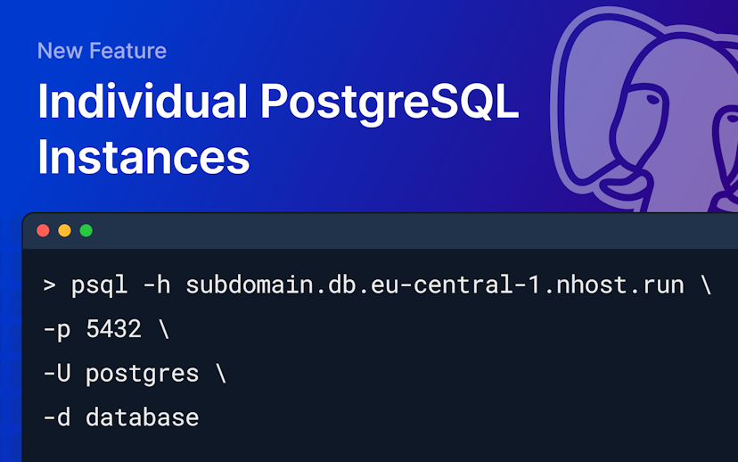 Cover of Individual PostgreSQL instances to everyone