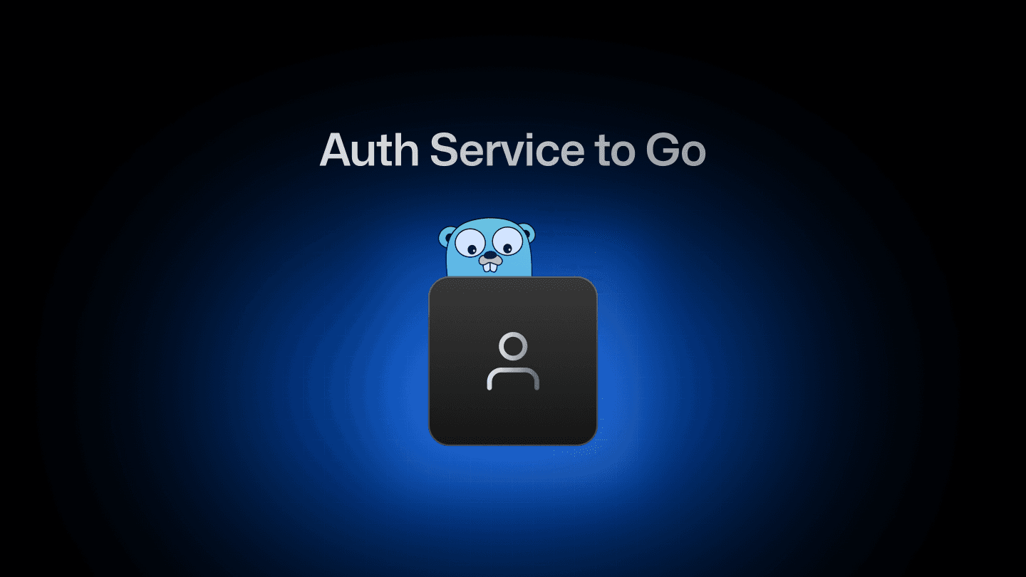 Banner of Auth Service to Go