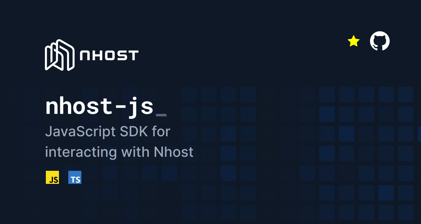 Nhost JavaScript Client
